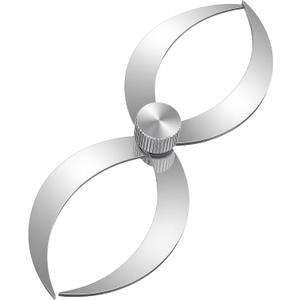 Mini Wood Turning Double Ended Bowl Calipers 4.3 Inch Stainless Steel Wood Lathe Thickness Measuring Tool Silver Small Woodworking Caliper Tools Woodturning Pottery Calipers