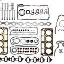 Vincos MLS Full Cylinder Engine Gasket Set with Head Bolts HS26282PT HS26191PT HS54340 CS9284 ES72173 (1st Generation) Compatible with Silverado Tahoe Sierra Yukon Envoy 4.8L 5.3L 2002-2011