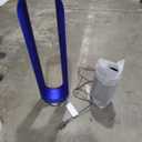 Dyson Cool AM07 Air Multiplier Bladeless Tower Fan, 70° oscillation, 10 levels (Iron/Blue)