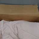 Cozy Bliss x Sorona Viscose Natural Fiber Cooling Comforter Queen Size, Reversible Silky Smooth Cooling Blanket with Q-Max0.45 for Hot Sleepers & Night Sweats, Cool Pink, 90"x90"