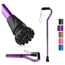 GPTCAMP Walking Cane and Walking Stick for Men Women,Lightweight Folding Canes with Offset Soft Cushioned Handle,Adjustable & Collapsible,Mobility & Leg Surgery Recovery