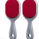 VASSON Double-Sided Lint Brushes, Classic Velvet Brush for Furniture and Clothing, Ideal for Pet Hair Removal