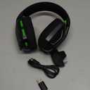 Wireless Gaming Headset for Xbox Series X|S, Xbox One, PS5, PS4, PC, Mac, Switch, 2.4GHz + Bluetooth Over-Ear Gaming Headphones with ENC Mic, 3D Stereo, Dynamic LED Lights, 50mm Drivers, 50H (Black Vibe)