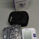 Alcedo Blood Pressure Monitor for Home Use, Automatic Digital BP Machine with Large Cuff for Upper Arm, LCD Screen, 2x120 Memory, Talking Function