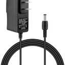 12V 1A Power Supply Adapter, Waysse 1000mA 12W AC DC Adapter,12W AC Switching Adapter Slim Design DC 12V Power Cord for CCTV Camera, LED Strip Light, Routers, Speakers, Home Appliances, Scanner
