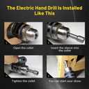 3 Models 2-in-1 Drill Chuck Ratchet Wrench, Drill Press Chuck Key - Universal Replacement Tool for Electric Drills & Power Tools with Extended Arm for Added Torque (All Size)