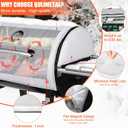 Grill Blanket for Pit Boss PB440D2 PB440FB1 Pellet Grill, 440D 440 Deluxe Ranch Hand 440TGR1, Insulation Blanket for Pit Boss 440 Series Grills, Smoker Cover Save a Lot of Pellet for Winter Cooking