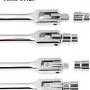 MAXPOWER 1/2-Inch and 3/8-Inch Drive Dual-drive 24-Inch Breaker Bar Flex Handle