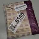 jinchan Striped Valance Window Treatment Linen Valance for Windows Small Window Valance Farmhouse Valance Curtain Light Filtering Valance Flax Valance 16 Inch Length Rod Pocket 1 Panel Tan on Beige