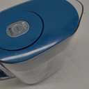 Brita Metro Water Filter Pitcher with SmartLight Change Indicator, BPA-Free, Replaces 1,800 Plastic Water Bottles a Year, Lasts Two Months, Includes 1 Filter, Small - 6-Cup Capacity, Turquoise