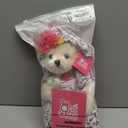 oitscute Teddy Bears Baby Cute Soft Plush Stuffed Animal Toy for Girl Women 16" (Red Flower)