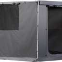 SanHima Awning Room with Floor 8.2Ft x 10Ft - Breatheable Mesh Tent Waterproof Sun Shelter for Overland Camping, for SanHima Pull-Out Side Awning 8.2Ft x 10Ft (Not Included)