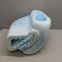 SINWEEK 2 Inch Mattress Topper 5-Zone Memory Foam Mattress Topper Pressure Relief Soft Mattress Pad, CertiPUR-US Certified, Twin Size Blue