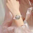 Bling Band Compatible for Garmin Lily 2/Lily 2 Classic/Active, 14mm Diamond Four-clover Stylish Women Strap Replacement for Lily 2 Smartwatch