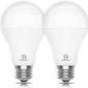 2 Pack 150 Watt Equivalent LED Bulb, Dimmable Super Bright Light Bulbs 2600LM, Cool White 4000K, A21 LED Light Bulb, E26 Standard Base, UL Listed, Damp Rated, LED Bulb for Living Room Bedroom Office
