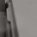 ABS Electrical Junction Box, Ventilated Design, Cable Grommets, IP65 Waterproof Enclosure, Indoor/Outdoor Use with Mounting Panel. (Grey Cover, 11"x7.4"x5.5")
