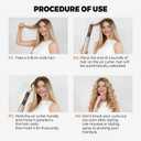 5 in 1 Hair Dryer Brush Set,Professional Negative Ionic Hot Air Styler, Air Curling Wrap Styler,Detachable Blow Dryer Brush With Auto Wrap Curlers,Hair Styling Tools For Straight/Curl/Drying/Smoothing