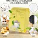 Vacuum Cleaner Bags Fit for Kenmore Canister Type C/Q 50555 50557 50558 and Type C-5, 10PCs By Improvedhand