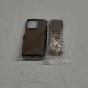 XANGNIER Wallet Case for iPhone 16 Pro Max, RFID Blocking PU Leather Crossbody Phone Purse with Card Holder, Zipper Pocket, Wrist Strap & Adjustable Lanyard for Women 6.9" 5G, Brown