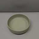 Should We Go? Dog Water Bowl - The Perfect Dish No-Spill, Less Mess Non-Tippable Water & Food Bowl, Pure Silicone with Suction Cup Fits 5 Cups 7.5" Across x 2.25" Tall, Ideal for All Pets, Medium-Sage