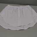 Women's Shirt Extender Mini Adjustable Underskirt Removable Layered Sweep Shirt with Buttons S