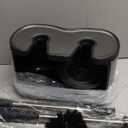 UMIEN Toilet Brush and Plunger Set 18-in - Updated 2025 No-Rust - Stainless Steel Design - Long Handles - with Freestanding Canister (Satin Nickel)