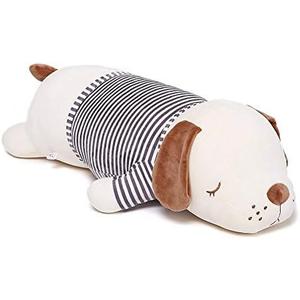 Niuniu Daddy 15" | 1.9 Pound Plush Puppy Weighted Stuffed Animal Soft Plush Toy Dog Cute Cuddle Hugging Pillow, Body Pillow Birthday Gift for Kids Adults Girls Boys