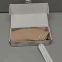 OEAK Womens Strapless Bras Jelly Push Up Bandeau Bra Non Slip Wireless Supportive Padded Bras Seamless Comfortable Tube Bra Skin, Large