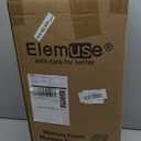 ELEMUSE Twin XL Dual Layer 3 Inch Memory Foam Mattress Topper for College Dorm Room Essentials, 2 Inch Cooling Gel Memory Foam and 1 Inch Washale Soft Pillow Top Extra Long Twin Mattress Pad Cover (Plush Support(white))
