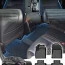 Floor Mats for 2022-2025 Mitsubishi Outlander TPE Floor Liners All Weather Floor Liners 1st&2nd Row Carpet Protection Mat Car Mats for Outlander Accessories(Not Fit for PHEV/Sport)