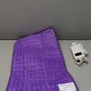 Heating Pad-Electric Heating Pads for Back,Neck,Abdomen,Moist Heated Pad for Shoulder,Knee,Hot Pad for Arms and Legs,Dry&Moist Heat & Auto Shut Off(Purple, 12''×24'')