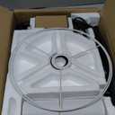 Floor Lamp for Living Room,Tall Standing Lamps Dimmable,Modern Floor Light with LED Bulb,3 Color Temperatures,Fabric Shades,Black Floor Lamps for Bedroom Dining Room Office Corner