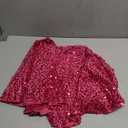 Pink Christmas Tree Skirt Unique Velvet Tree Skirt 36 Inches Sequin Tree Skirts Hot Pink Tree Skirt Glitter Christmas Tree Skirt for 6FT Tree Sparkly Tree Skirt for Christmas Tree Decorations