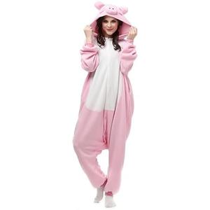 Mcaifdbxsm Adult Animal Onesie Pajamas Halloween Cosplay Costume Sleepwear for Women and Men, M