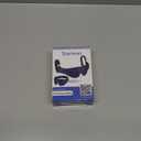 SARISUN Airplane Head Strap 3D Eye Mask, Travel Pillow Alternative for Long Flight, 360 Support Sleep Head Hold, Stop Bobblehead, Ultra-Compact Lightweight Travel Essentials, Black