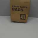 XPCARE 200Pcs Paper Gift Bags 5.25x3.25x8.25'',Gift Wrap Bags with Handles Brown Kraft Paper Bags for Small Business Paper Bags Bulk for Birthday Party Favors Shopping Retail