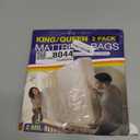 2 Pack Mattress Bags for Moving & Storage - 107" x 78" x 14'' for King / Queen Size, Waterproof & Tear-Resistant, 2.0 MIL Heavy Duty Mattress Cover Moving Supplies