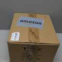 GO&SO Honey-Bronze Gradient Flow Pendant Light Shade, 7.8"H Oval Fixture, 1.57" Fitter, 2 Pack Kitchen Pendant Lighting Over Island -Hand-Blown Fluid Line Texture,for Chandelier Replacement Shades Set