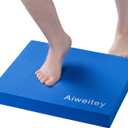 Stability Trainer Pad - Foam Balance Exercise Pad Cushion for Therapy, Yoga, Dancing Balance Training, Pilates,and Fitness (Blue)