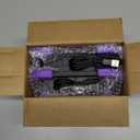 Rechargeable Black Light, Battery Powered Blacklight, Cordless 395nm Ultraviolet Flood Light for Neon Glow Party,Halloween,Body Painting,2 Packs