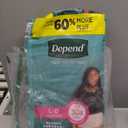 Depend Fresh Protection Adult Diapers, Incontinence & Postpartum Bladder Leak Underwear for Women, Disposable, Maximum, Large, Blush, 28 Count