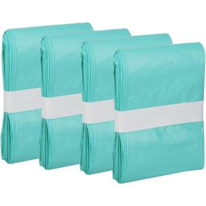 Diaper Pail Liner Refills Bags Compatible with Janibell Akord 330 Series Adult Diaper System, Diaper Disposal Liner RefillsLightly Scented - 4pack (Green)
