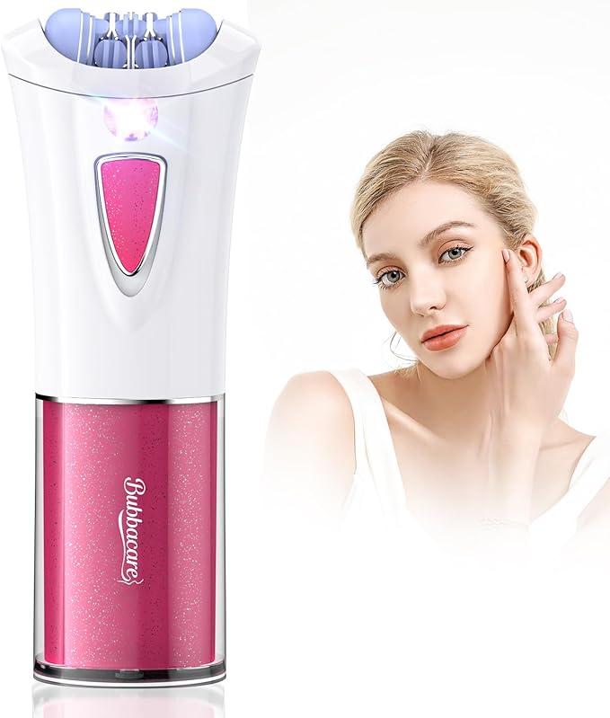 Facial Epilator for Women, Epilator for Women Smooth Glide, Hair Removal Device for Face Legs, Arms & Underarms, Painless Hair Remover