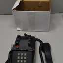 HTMengt Retro Traditional Landline Phone (Ringing Indicator), Classic 2500 Analog Desk Phone Hearing Aid for Elder, Vintage Corded Desk Telephone for Landline Large Button,Old School Phone Home,Black