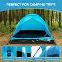 Wingedsteed 2 Person Camping Tent Waterproof Portable Dome Tent for Hiking Backpacking, Easy Setup with Rainfly and Carry Bag, 190*145*100