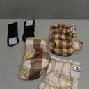 Pet Parents Washable Dog Diapers (3pack) + Extendrs of Durable Doggie Diapers, Premium Dog Diapers Female & Male (Small, Oxford) (Small (9-15"))