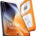 TOCOL for Samsung Galaxy S25 Plus Screen Protector [9H Hardness] [Military Grade Shatterproof] HD Tempered Glass 2 Pack (Clear)