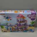 WINGIFT 955 Piece Beach House Building Set,Seaside Beach Villa Building Toys Friends Vacation Hut Blocks Set,STEM BuildingToys with Helicopter,Yacht,Sailboat,Christmas Birthday Gift for Girl Age 6-12+