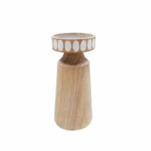 HD 10" Wood Candle Holder