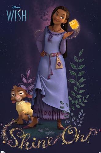 Trends Posters 2 Pack Of Disney Wish Asha